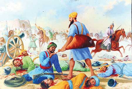 Malam Debi Bakhshish Diwas dedicated to Bhai Ghanaiya Ji tomorrow.
